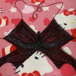 Butterfly Sequin top